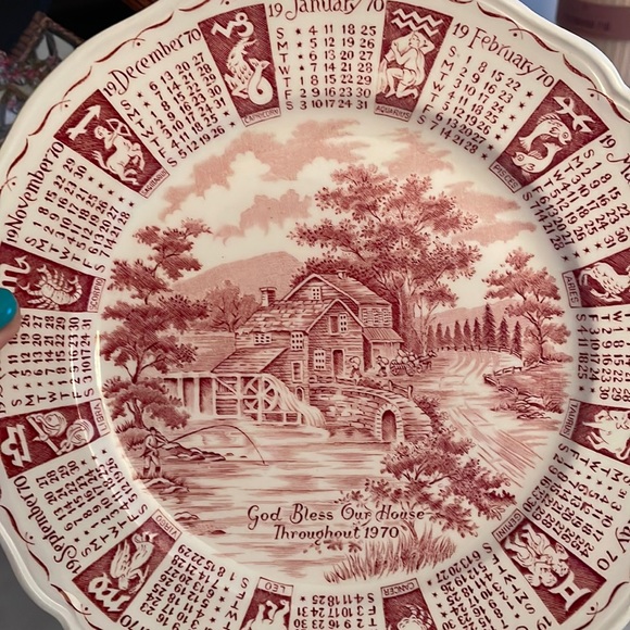 Alfred Meakin god bless our house 1970 plate - Picture 2 of 9